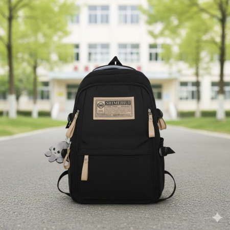 Stylish Premium Travel Bag/College Bag/School Bag (Black)