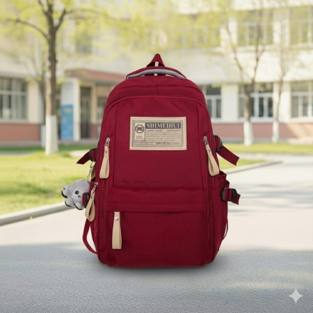 Stylish Premium Travel Bag/College Bag/School Bag (Red)