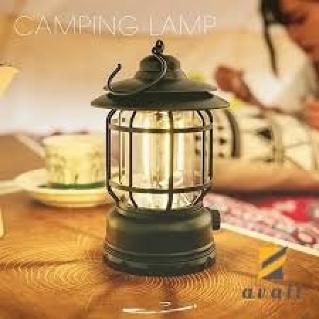 Rechargeable Retro Camping Lamp Light Outdoor